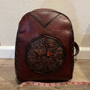 Genuine Leather Backpack